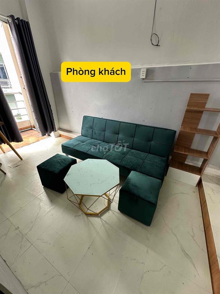 2 PHÒNG Phù hợp 4 người 4 xe CÁCH ETOWN CỘNG HOÀ 100m
