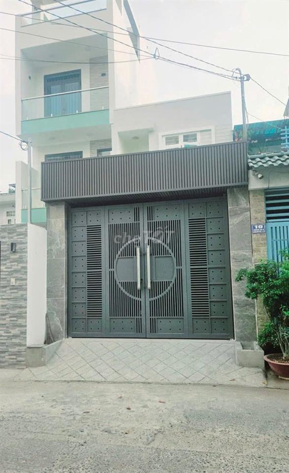 Nhà 2 mặt tiền Đông Hưng Thuận 09, ngang 4m, dài 18m,