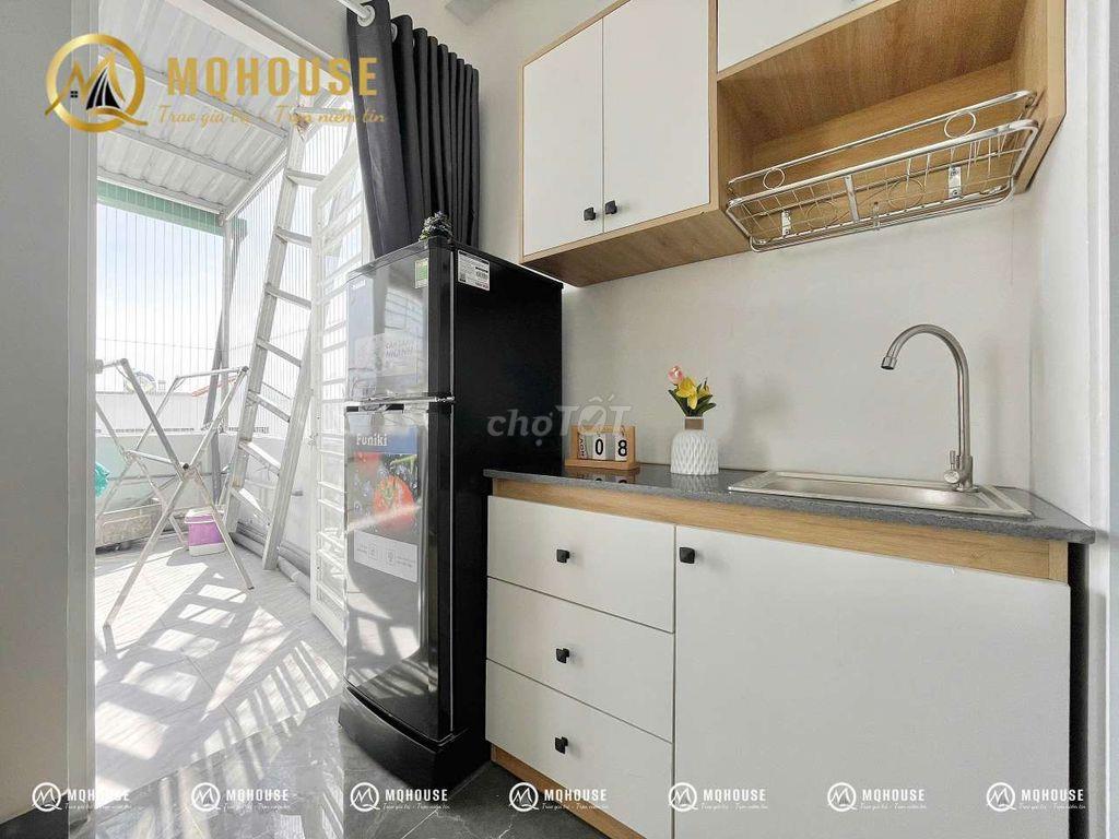 Phòng trọ studio ban công, giờ giấc tự do không chung chủ