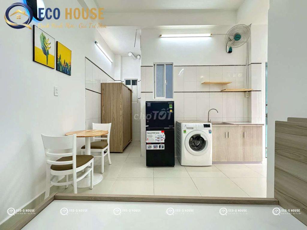 PHÒNG TRỌ FULL NỘI THẤT CÓ BAN CÔNG RỘNG LỚN