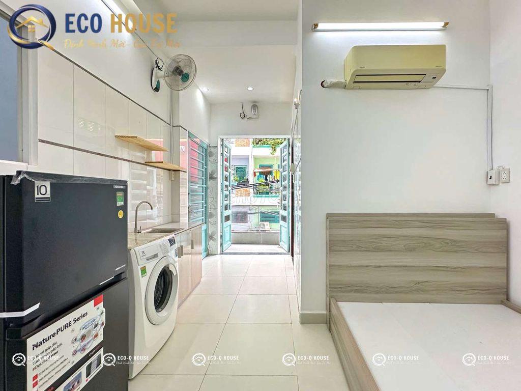 PHÒNG TRỌ FULL NỘI THẤT CÓ BAN CÔNG RỘNG LỚN