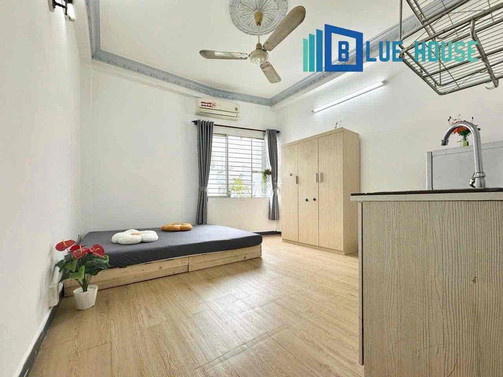 CHO THUÊ CĂN STUDIO CỬA SỔ MỚI XÂY, FULL NỘI THẤT