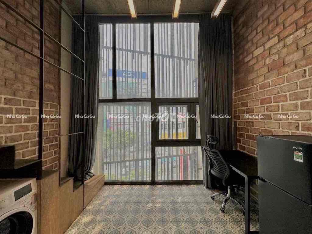 Siêu phẩm Duplex Industrial full nội thất - Có máy giặt sấy riêng, Kín