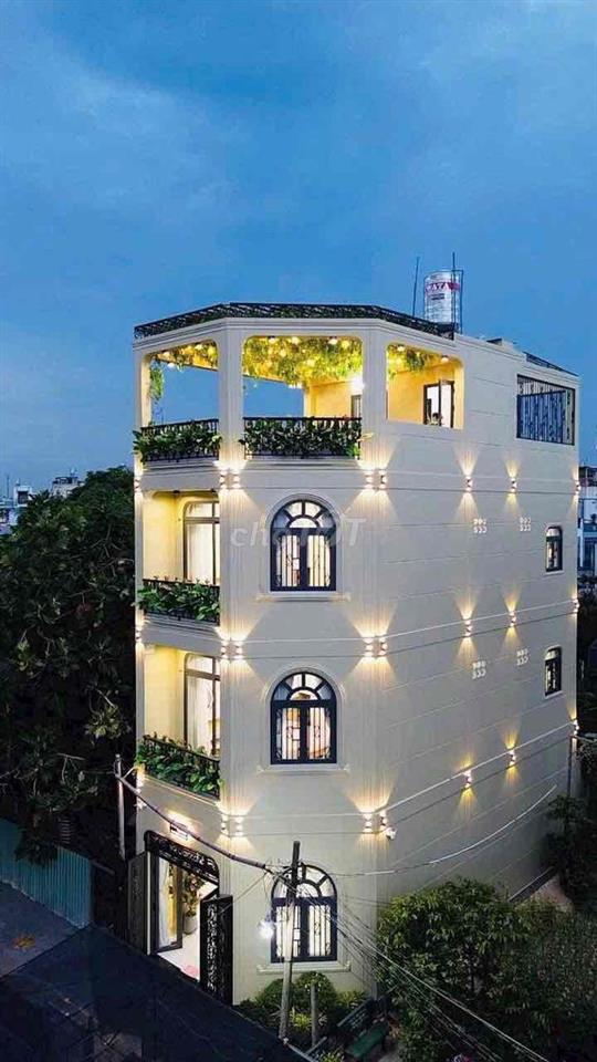 Nhà HXH 1T3L Phan Huy Ích. DT: 5 x13 nở hậu