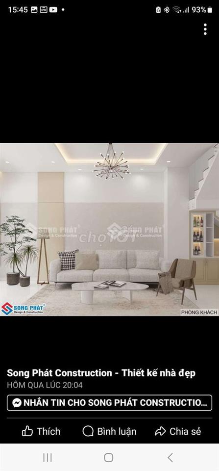 cần bán gấp chung cư gò dầu 1 lầu 2