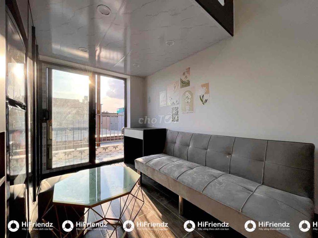 DUPLEX BANCONG FULL NỘI THẤT NGAY VƯỜN LÀI