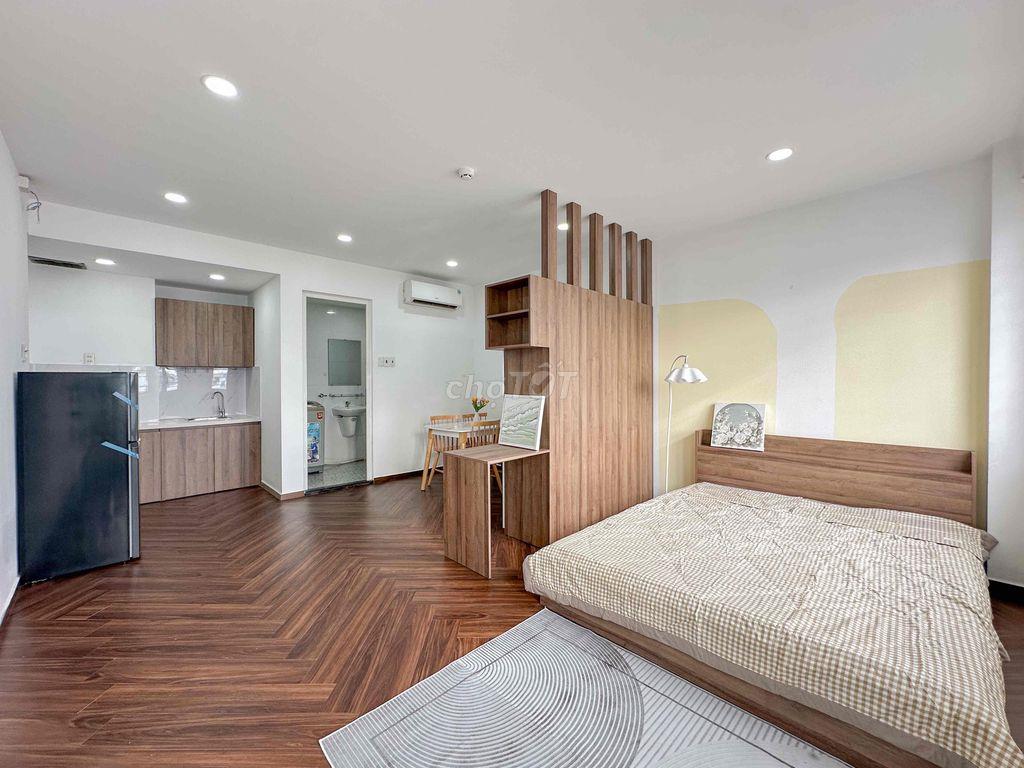 STUDIO 1PN SIÊU THOÁNG FULL NỘI THẤT NGAY TÂN QUÝ- GÒ DẦU