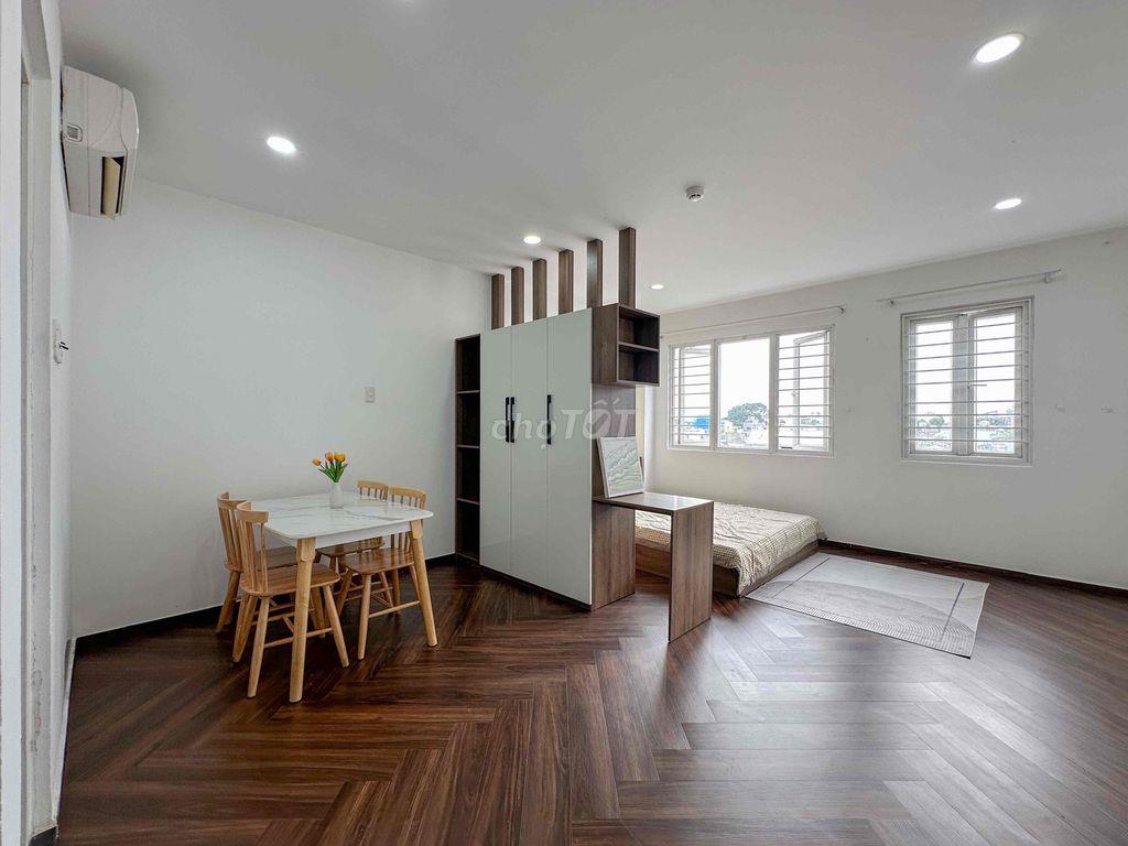 STUDIO 1PN SIÊU THOÁNG FULL NỘI THẤT NGAY TÂN QUÝ- GÒ DẦU