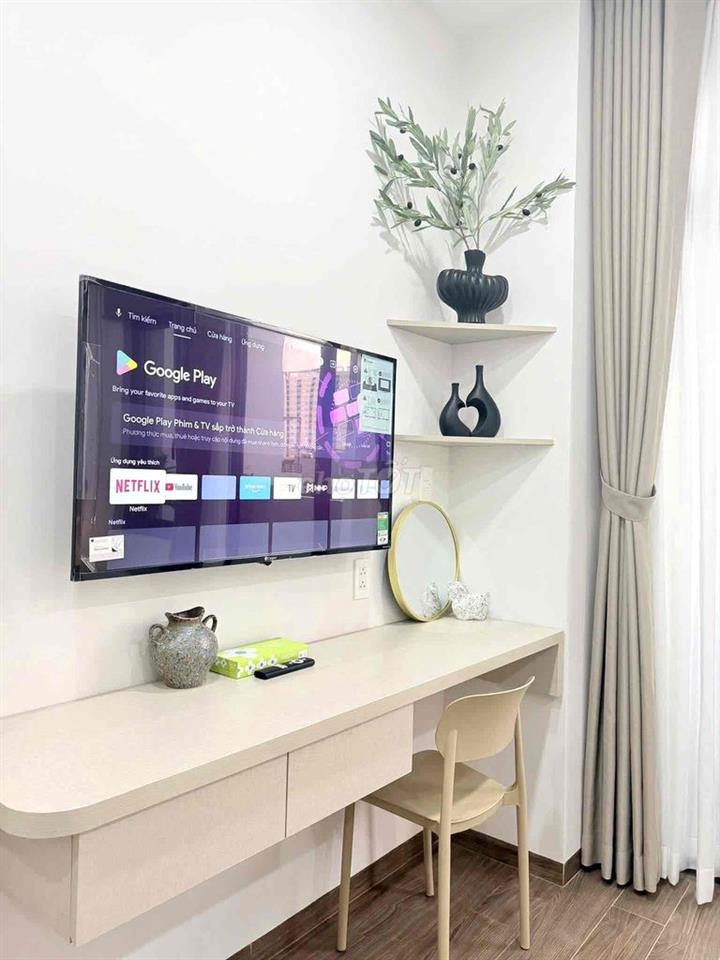 🎀CHO THUÊ CĂN STUDIO - GẦN AEON - ĐH VHU,HUIT - MỚI XÂY 100% 💕