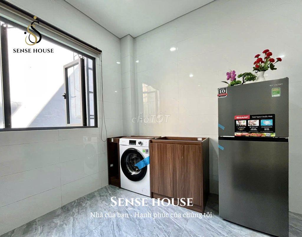 Studio mới 100% | Gò Dầu, Gần Aeon Tân Phú, Full NT, Có máy giặt riêng