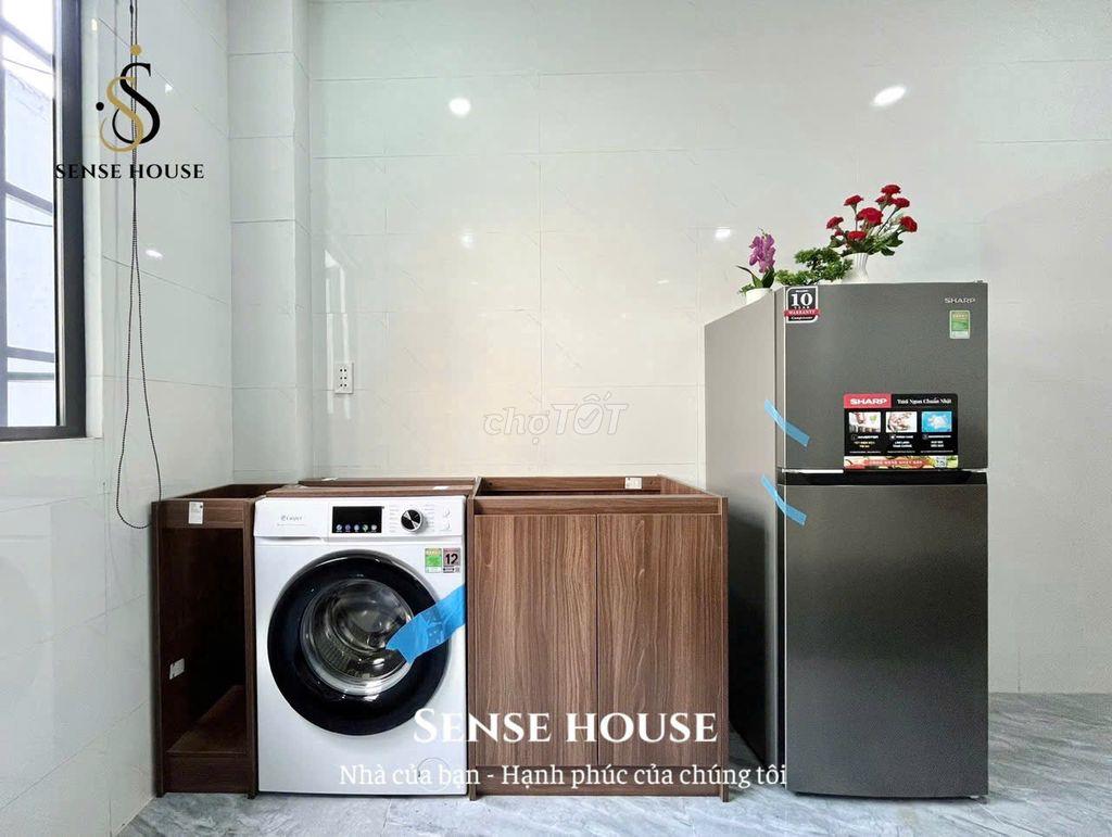 Studio mới 100% | Gò Dầu, Gần Aeon Tân Phú, Full NT, Có máy giặt riêng