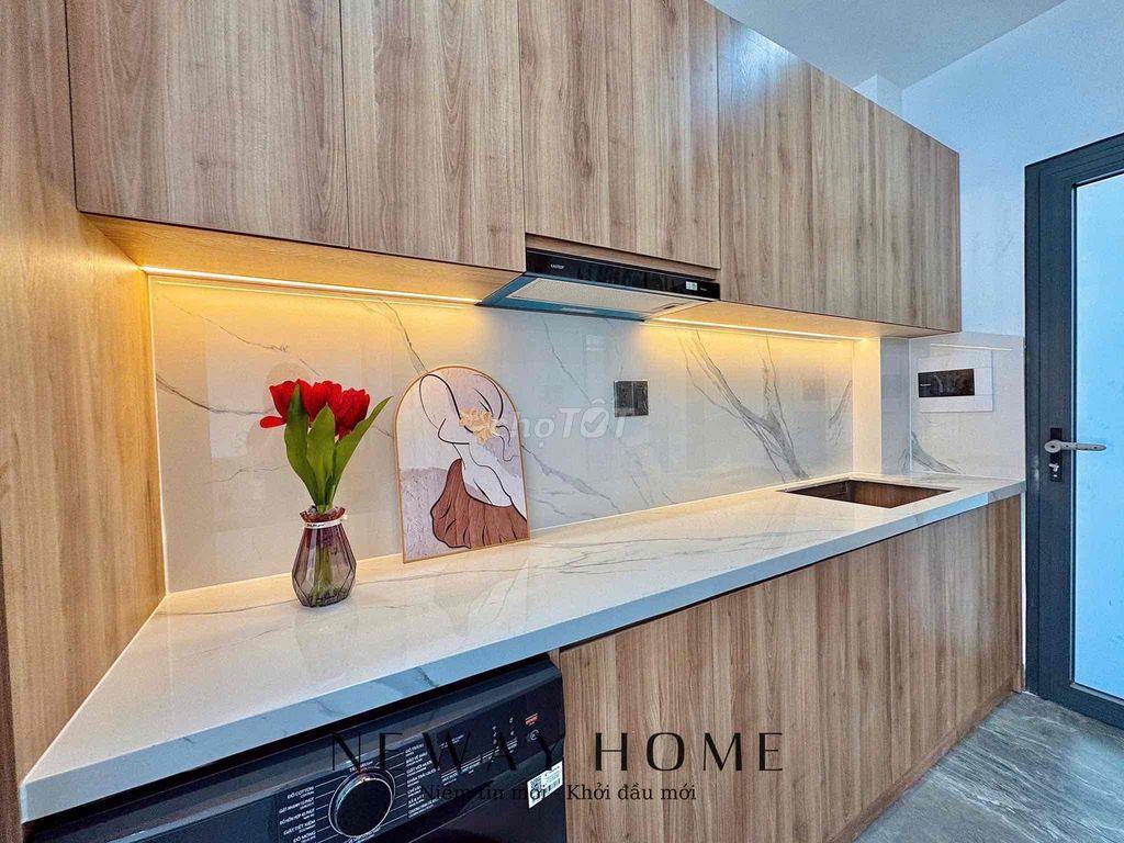 Studio Ban Công Mới Xây | Máy Giặt Riêng | Gần Đầm Sen