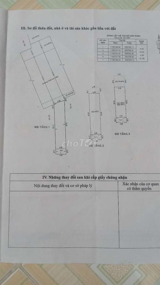 Nhà mặt tiền đường chế lan viên