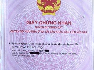Nhà Bờ bao tân thắng 2 tầng 4 x 14M giá 5,8 tỷ