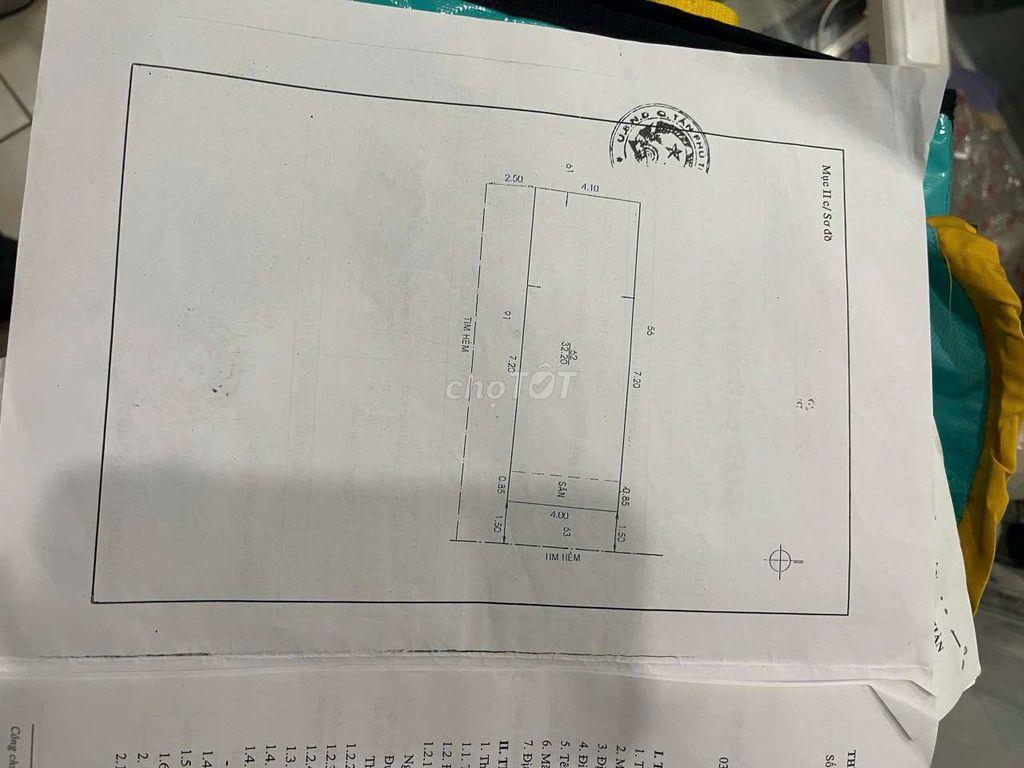 cần bán căn nhà hẻm1/ ₫ường hoà bình  