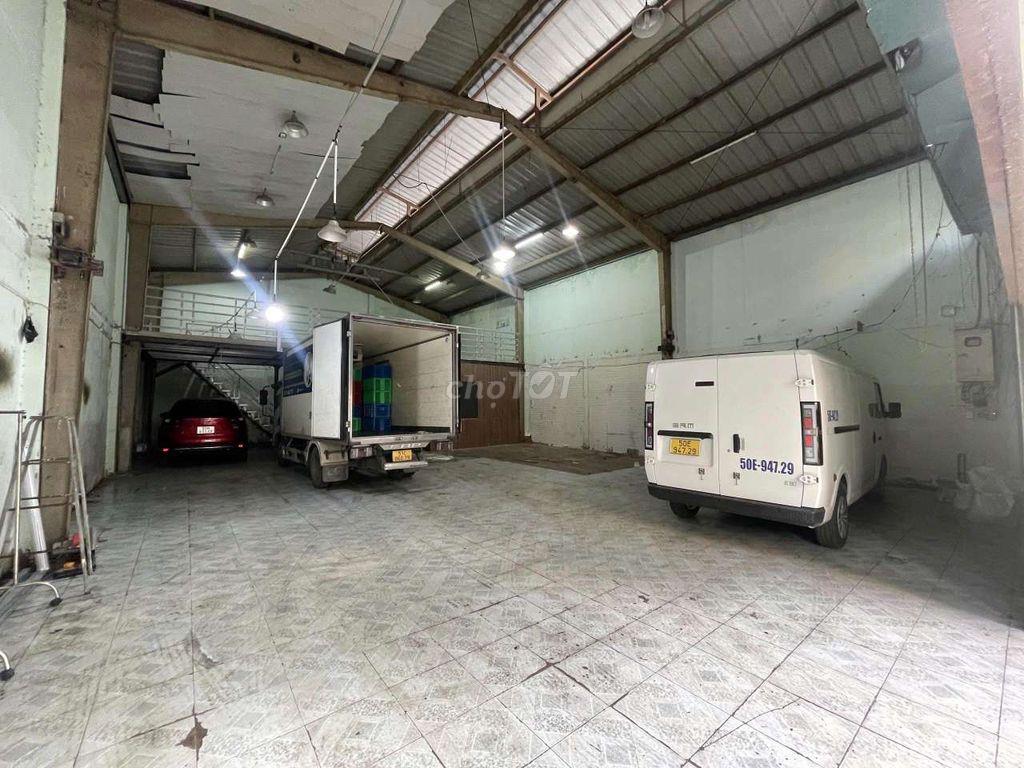 Cho thuê kho xưởng 12x20m có gác Đường Đỗ Bí, Điện 3Fa, Trần cao ráo