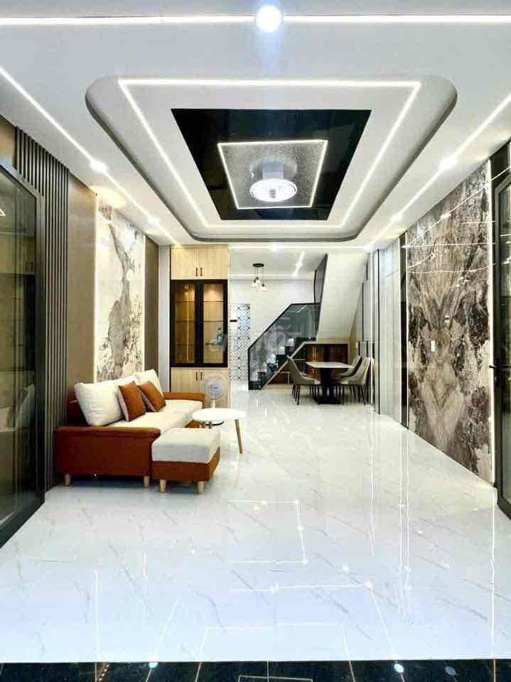 Hẻm 6m Tô Hiệu giao Hoà Bình, 2 Tấm, 4 x 18m, 3 Phòng Ngủ, 3 wc