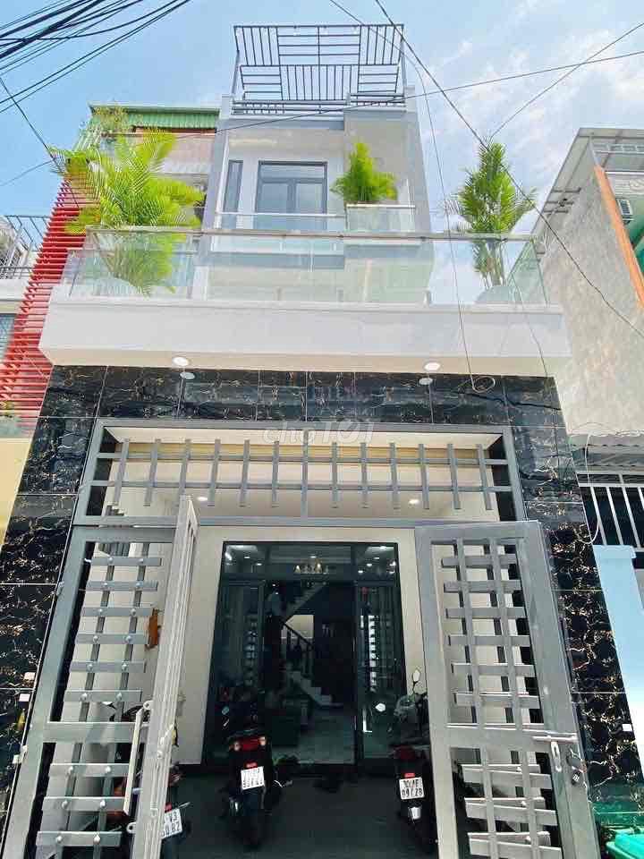 Hẻm 6m HUỲNH THIỆN LỘC, 2 Tấm, 4 x 20m, 3 Phòng Ngủ, 3 wc