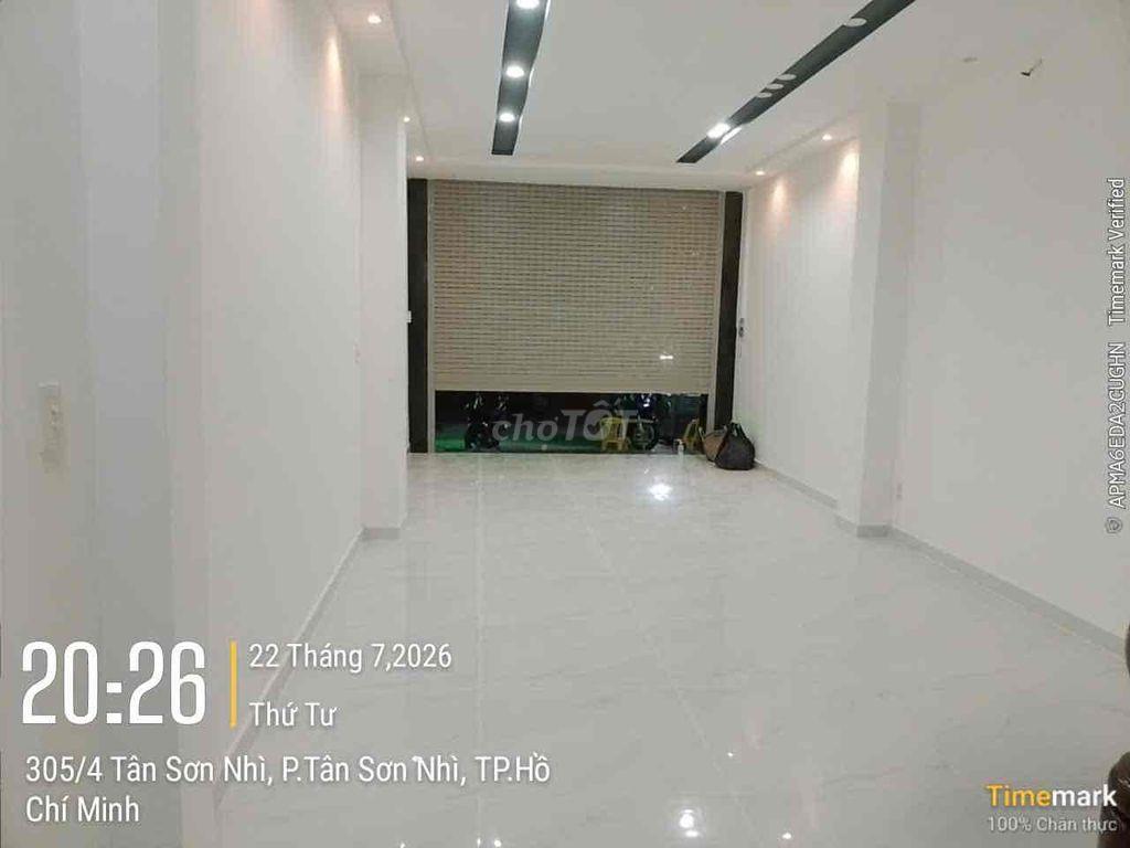 Cho thuê nhà MT 315 Tân Sơn Nhì 4 x 16m đúc 2 lầu ST cho thuê 30 triêu