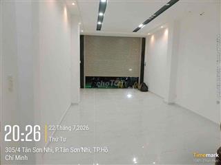 Cho thuê nhà MT 315 Tân Sơn Nhì 4 x 16m đúc 2 lầu ST cho thuê 30 triêu