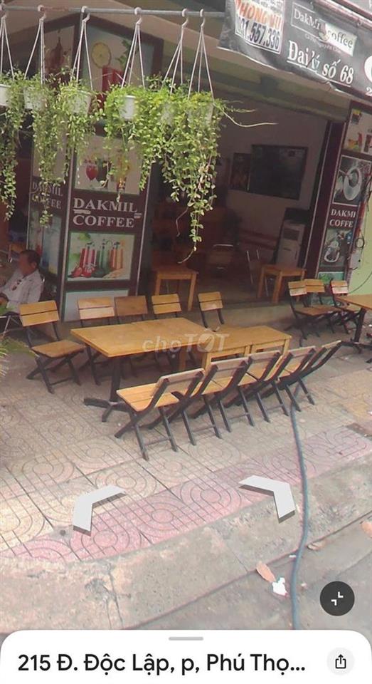 Sang lại quán cà phê kèm cơm văn phòng 2 mặt tiền