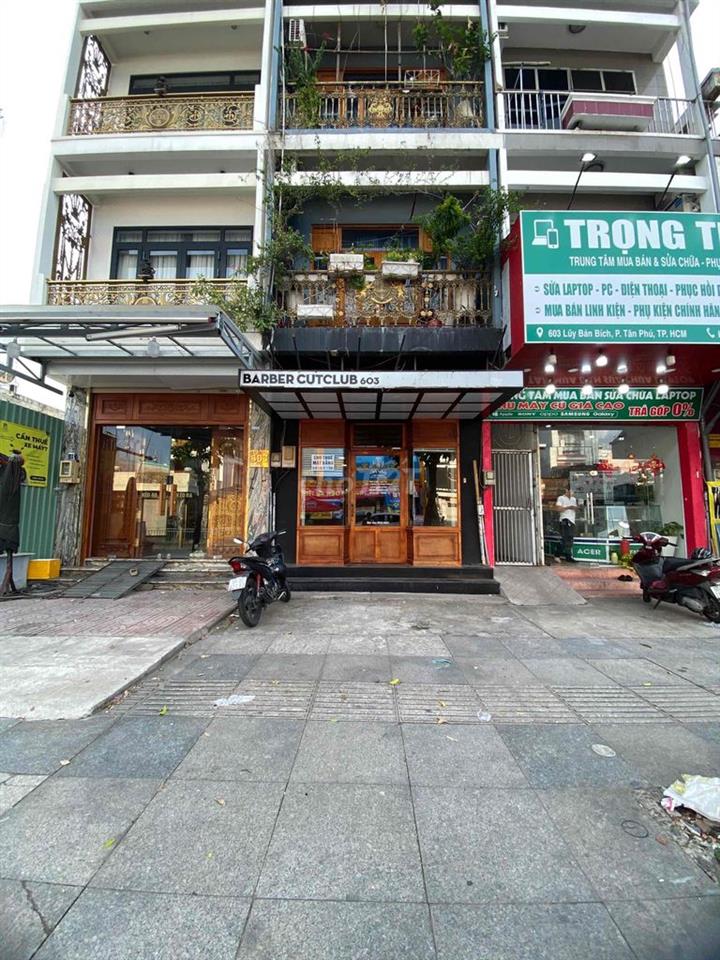 CHO THUÊ MẶT TIỀN 603A LUỸ BÁN BÍCH - TÂN PHÚ