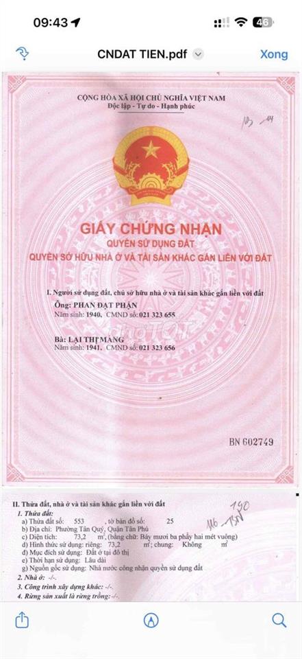 Bán đất hà thị đát