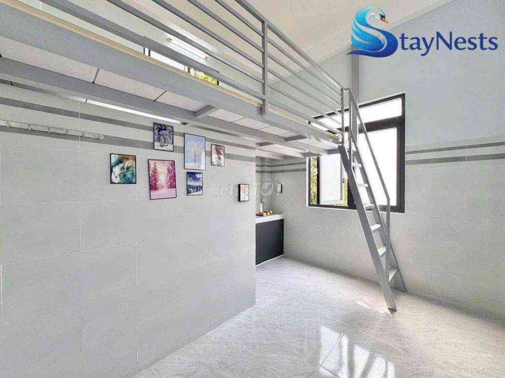 CHO THUÊ PHÒNG GÁC CỬA SỔ TRỜI SẴN MÁY LẠNH GẦN ĐẠI HỌC CÔNG THƯƠNG