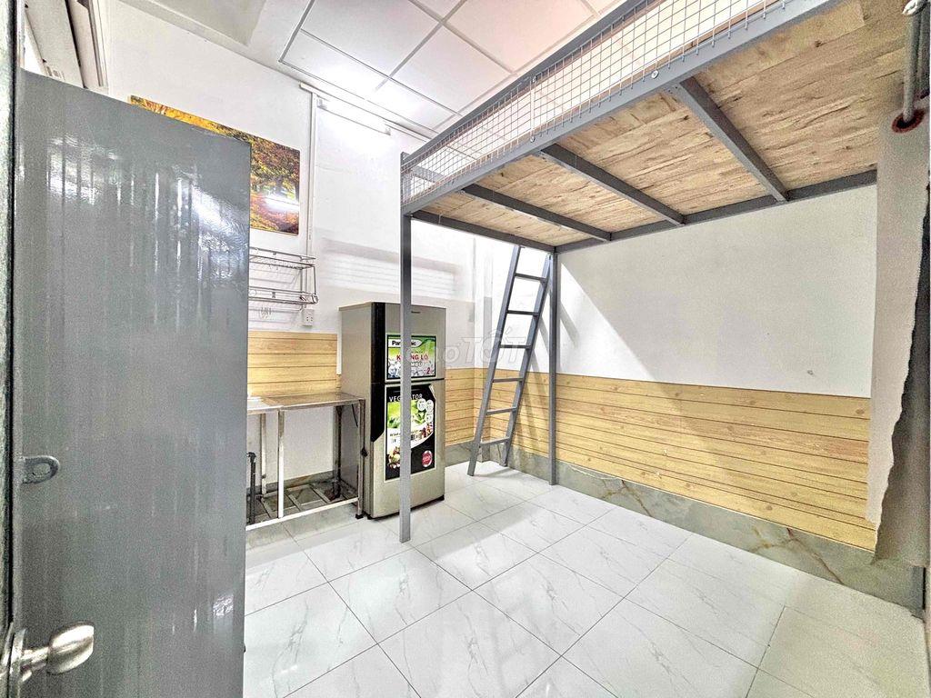 PHÒNG TRỌ CÓ GÁC - NỘI THẤT CÓ ĐỦ NGAY HOÀ BÌNH GẦN VĂN HIẾN