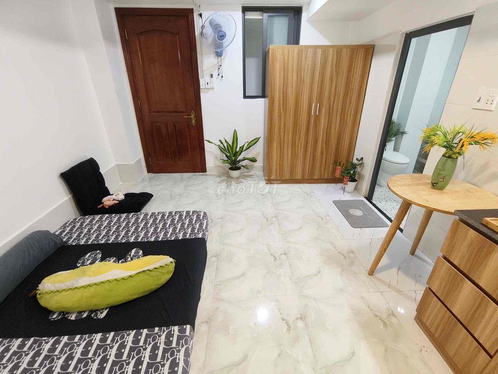 STUDIO FULL NỘI THẤT - MỚI XÂY - GẦN ĐH VĂN HIẾN, CÔNG THƯƠNG