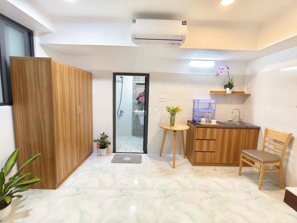 STUDIO FULL NỘI THẤT - MỚI XÂY - GẦN ĐH VĂN HIẾN, CÔNG THƯƠNG