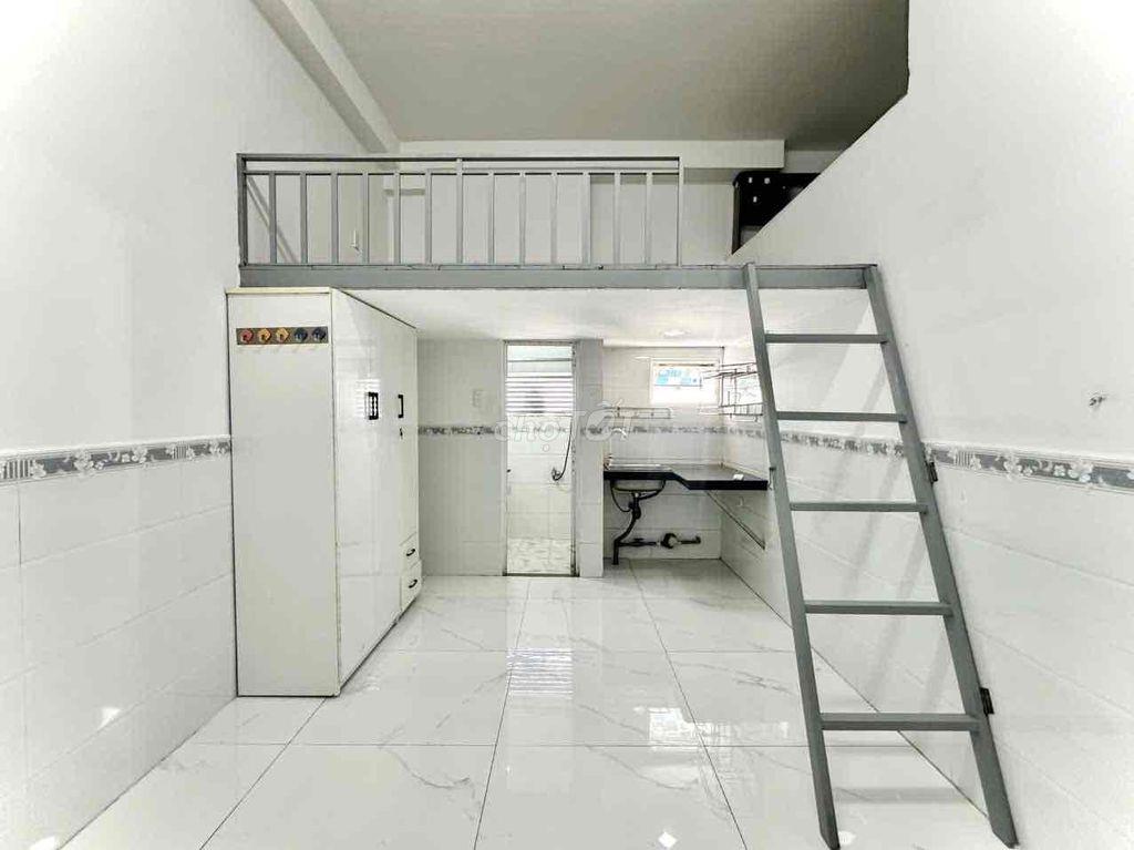 MÃ LÒ STUDIO , GÁC - FULL NỘI THẤT MÁY GIẶT RIÊNG - CỬ SỔ GÁC CAO