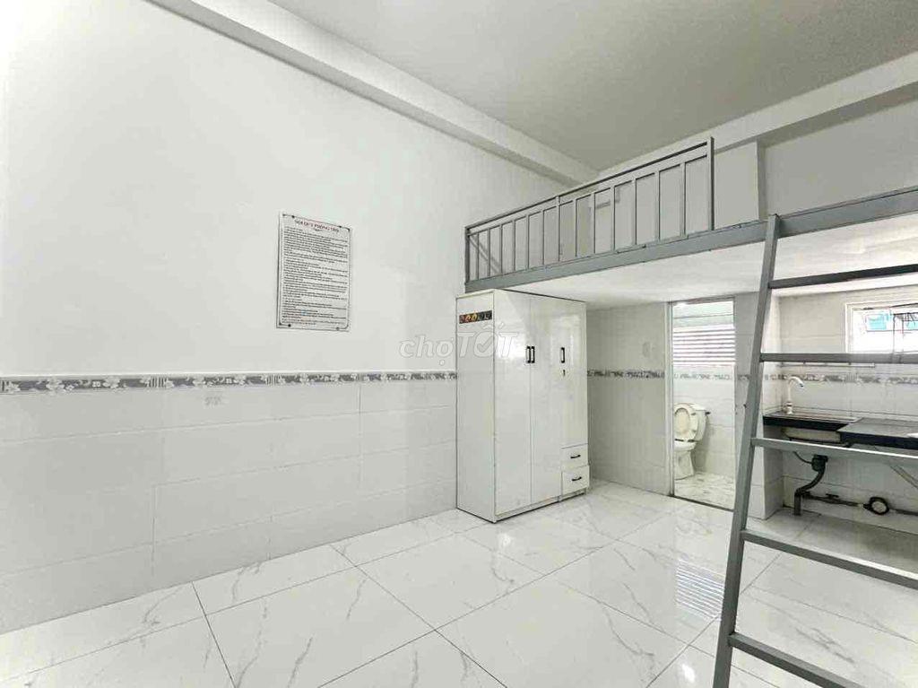 MÃ LÒ STUDIO , GÁC - FULL NỘI THẤT MÁY GIẶT RIÊNG - CỬ SỔ GÁC CAO