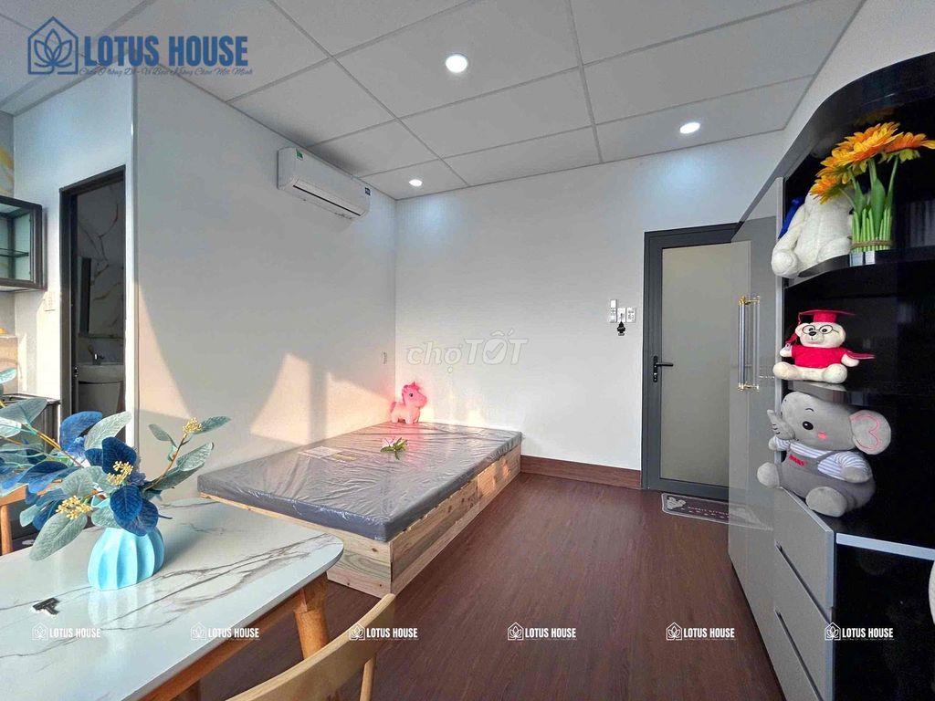 STUDIO SIÊU ĐẸP - FULL NỘI THẤT - BAN CÔNG