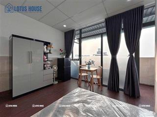 STUDIO SIÊU ĐẸP - FULL NỘI THẤT - BAN CÔNG