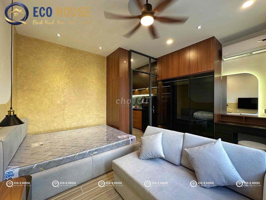 CĂN HỘ DỊCH VỤ LUXURY TÁCH BẾP CỬA SỔ TRỜI FULL NỘI THẤT CAO CẤP