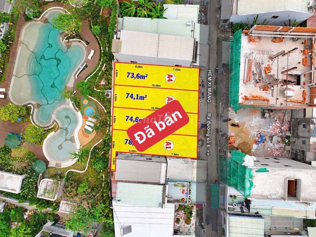 BÁN ĐẤT NGAY CHUNG CƯ URBAN GREEN – SÁT QUỐC LỘ 13 – THỦ ĐỨC – 5,6 TỶ