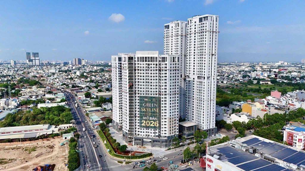 Green Skyline - căn 2PN góc giá 3,8 tỷ đã có vat mua tặng 2 chỉ vàng