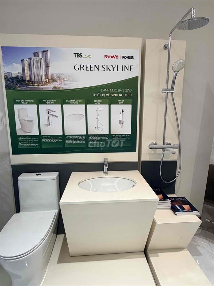 Green Skyline 3PN2WC 79m2 giá 4,6 tỷ, chiết khấu 19% giỏ hàng CĐT