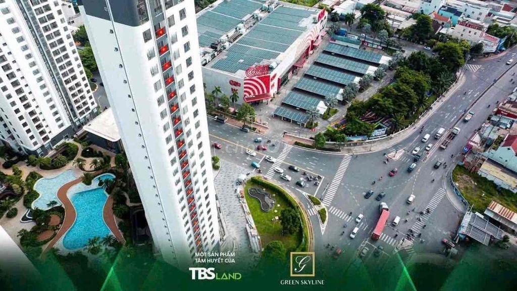 Căn hộ Green Skyline 3PN2WC 101m2 tặng full nội thất tặng 5 chỉ vàng