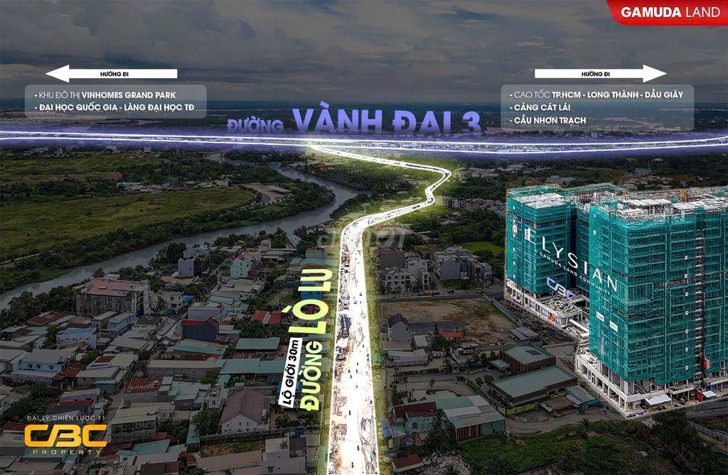 CHÍNH CHỦ CHUYỂN NHƯỢNG CĂN B609 ELYSIAN GAMUDA LAND - KHÔNG CHÊNH