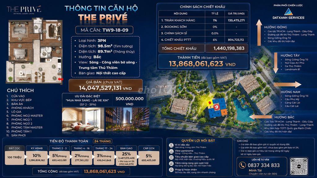 ✅ Chiết khấu phương thức thanh toán: 6%