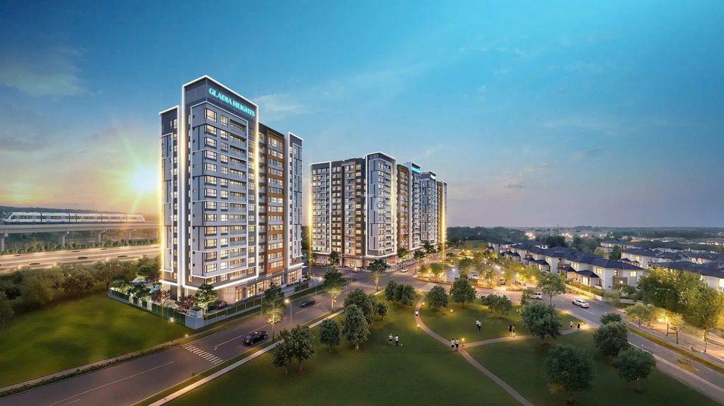 Căn hộ cao cấp Gladia Heights phát triển bởi Khang Điền & Keppel,