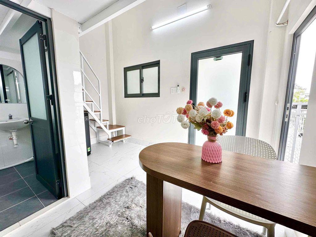 🔥Khai trương DUPLEX -FULL NỘI THẤT -BANCONL -Có chỗ ô tô -Ánh sáng
