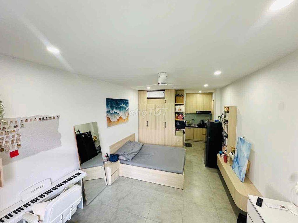 🔥STUDIO 40m2- CỬA SỔ LỚN - NHIỀU ÁNH SÁNG- SLOT Ô TÔ - FULL NỘI THẤT