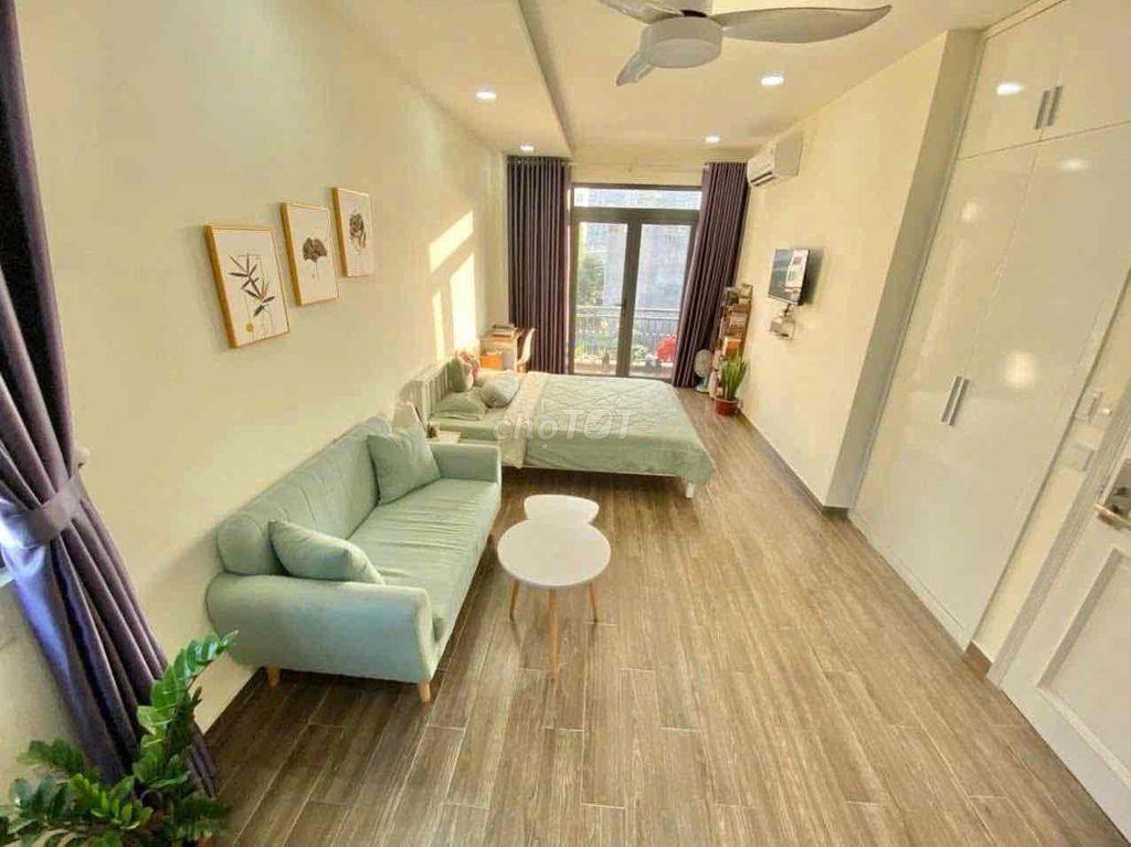 Studio Ban Công Ngập Nắng Tự Nhiên - Full NT - Đảo Kim Cương -Quận 2