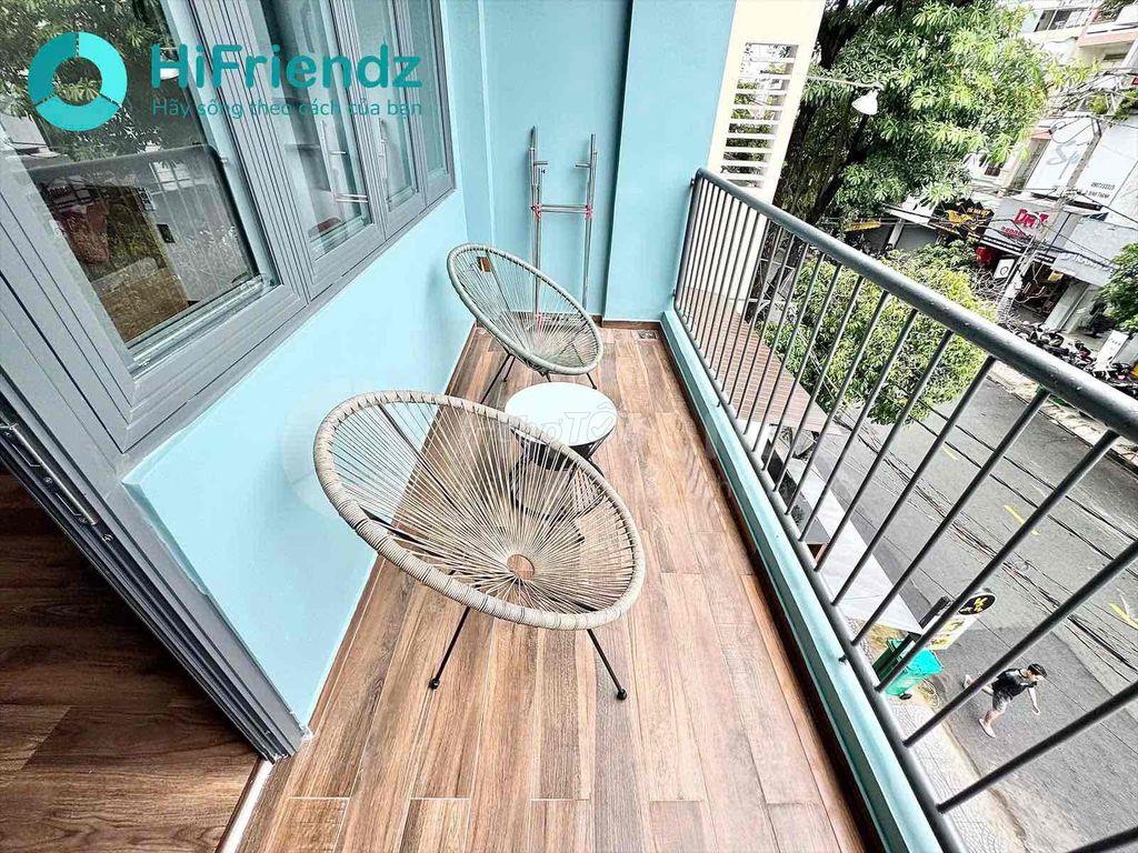 🍀Studio banconl lớn - nhiều ánh sáng - full nội thất - thang máy -