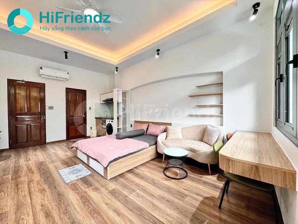 🍀Studio banconl lớn - nhiều ánh sáng - full nội thất - thang máy -