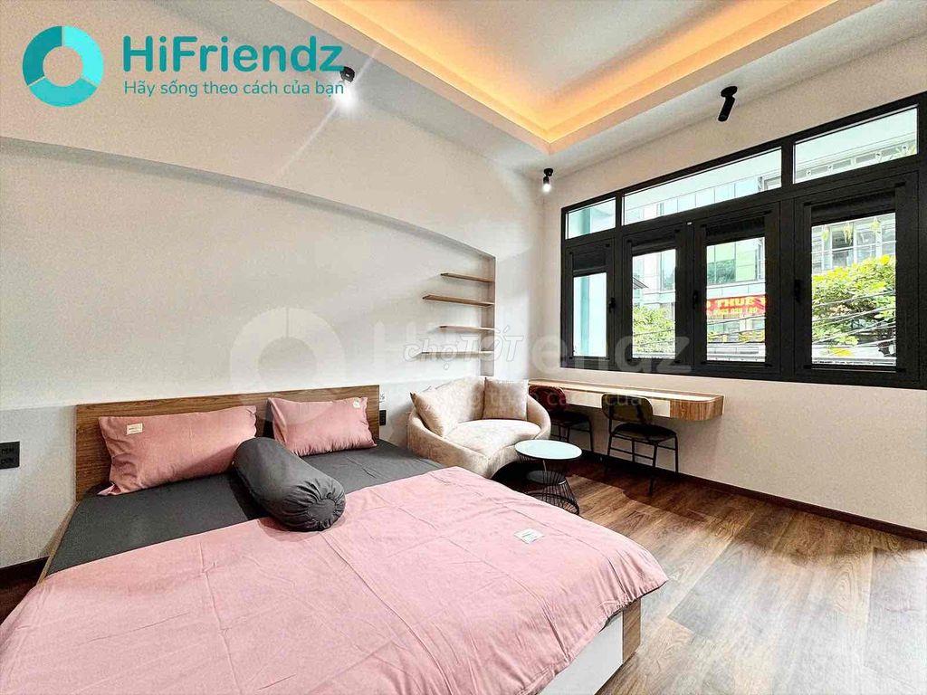 🍀Studio banconl lớn - nhiều ánh sáng - full nội thất - thang máy -