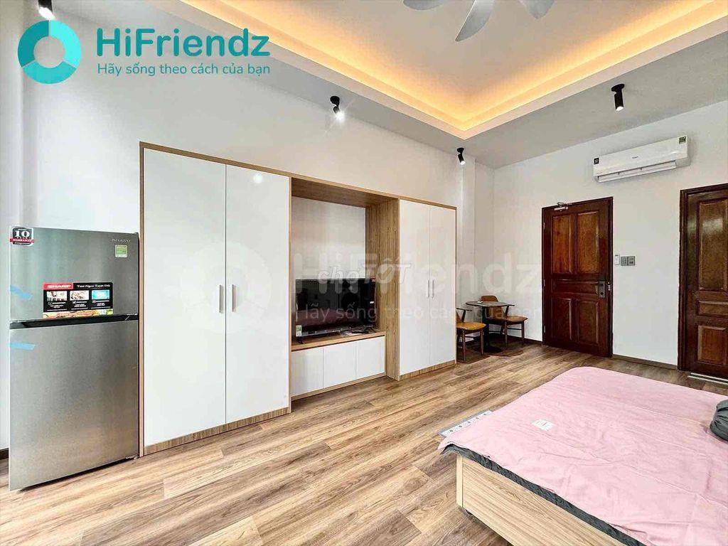🍀Studio banconl lớn - nhiều ánh sáng - full nội thất - thang máy -
